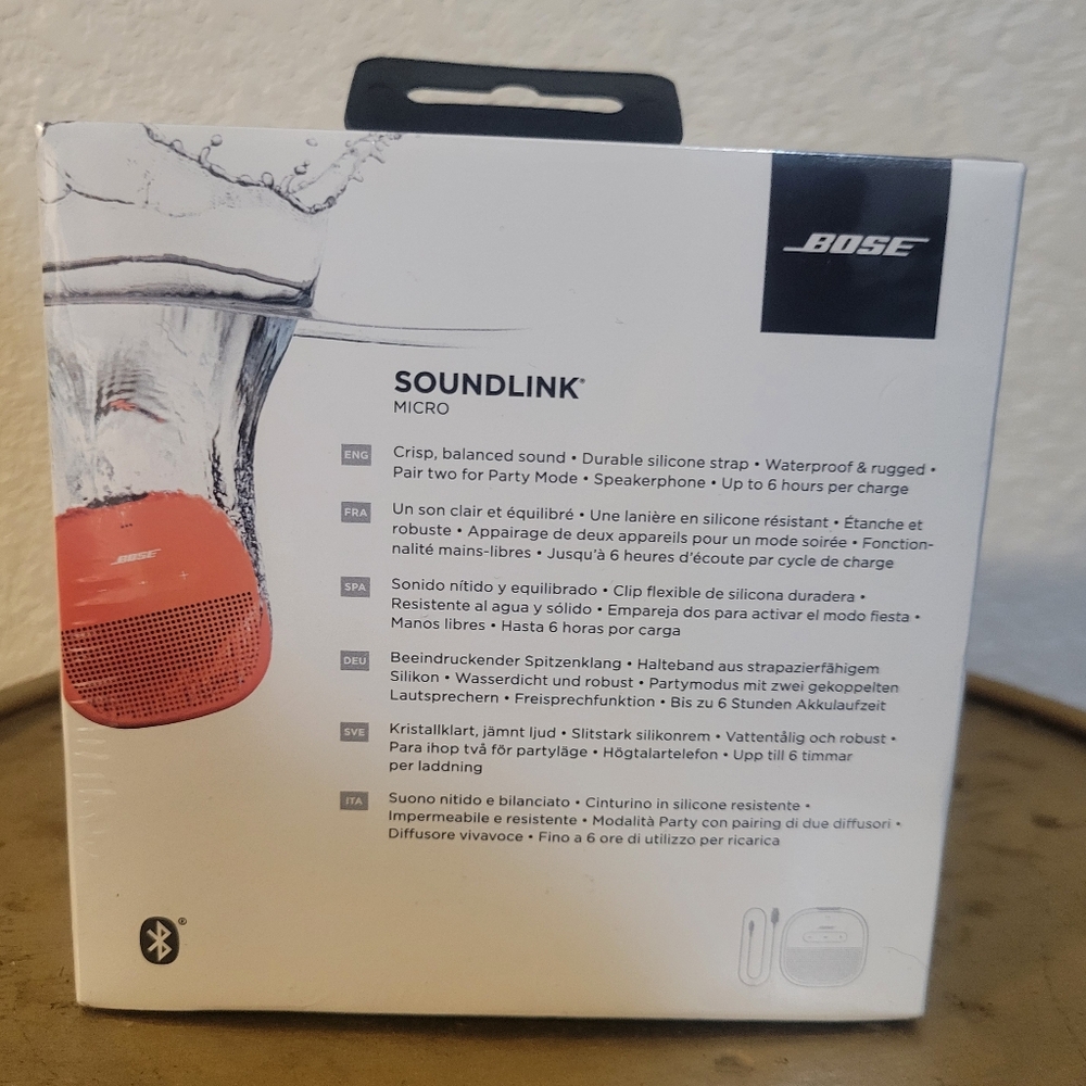 Bose SoundLink Micro Speaker - Vibrant Orange - Picture 2 of 2
